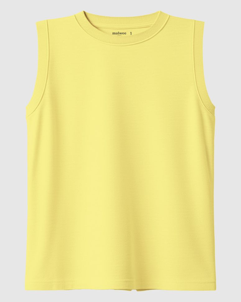 Regata Infantil Menino Decote Redondo Em Algodão Malwee Kids