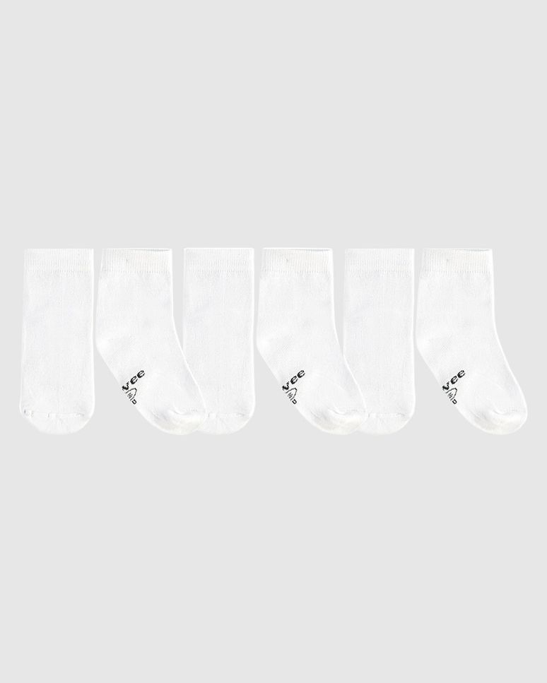 Kit 3 Meias Infantis Unissex Invisível Em Malha Algodão Malwee Kids