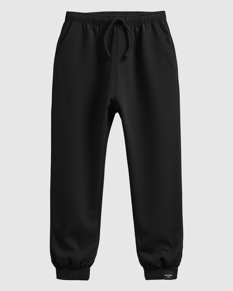 Calça Infantil Unissex Jogger Cadarço Decorativo Em Algodão Malwee Kids