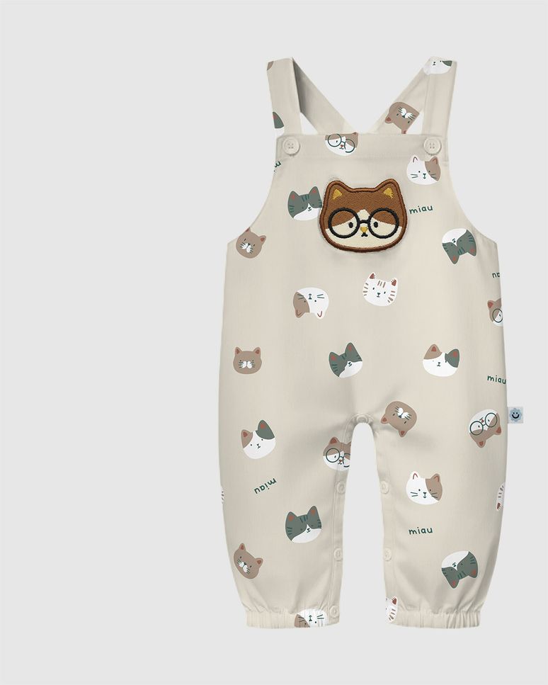 Conjunto Bebê Menino Body + Macacão Estampado Moletom Flanelado Malwee Kids