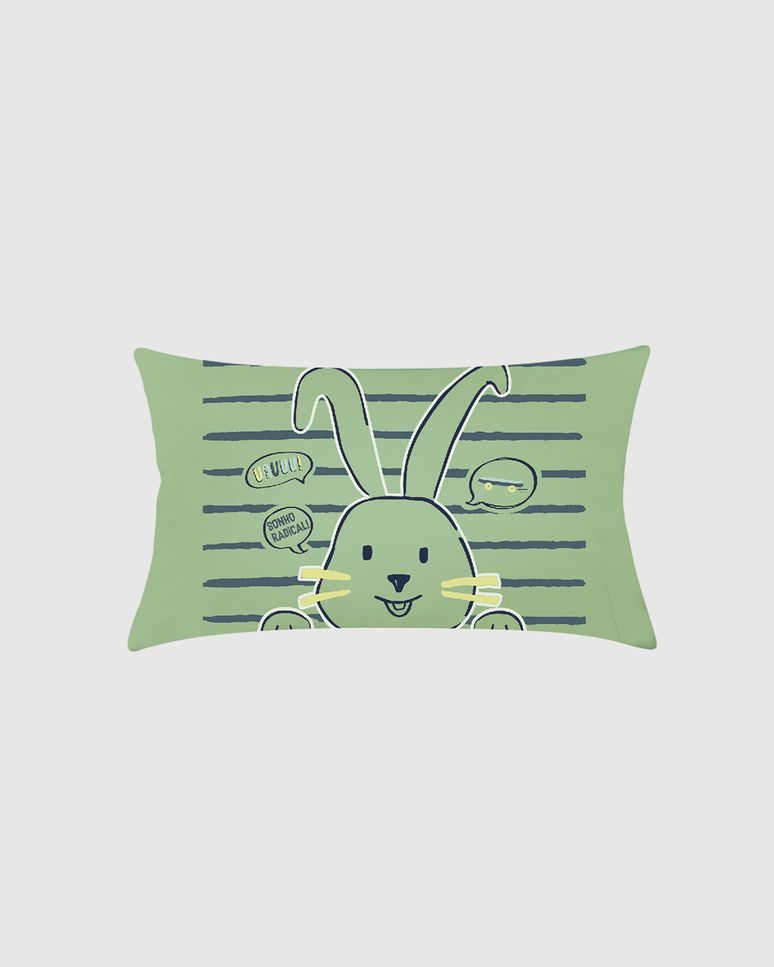 Pijama Longo Infantil Menino Estampa Uauu! + Fronha Em Algodão Malwee Kids