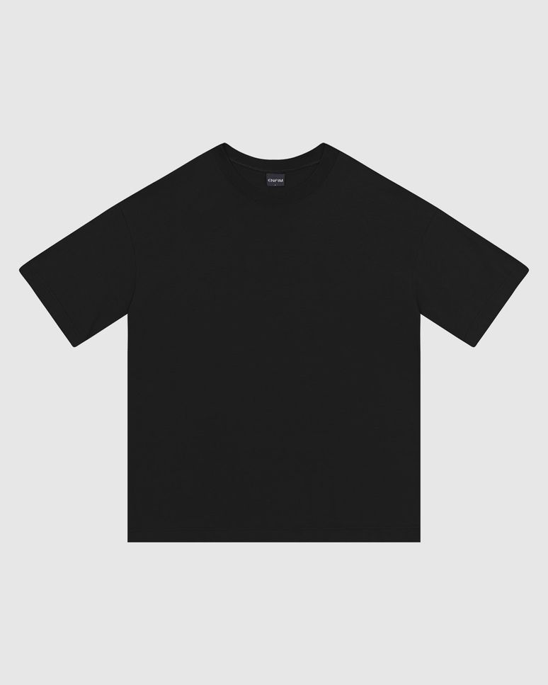 Camiseta Ampla Feminina Cava Deslocada Em Algodão - ENFIM