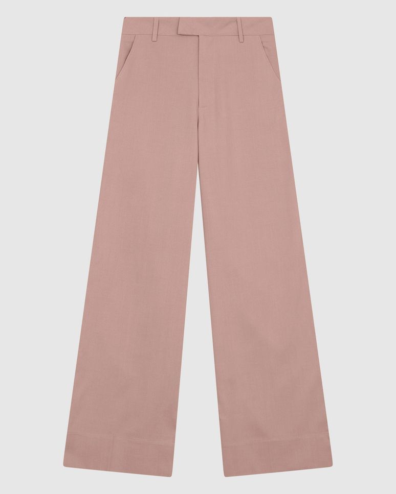 Calça Feminina Pantalona Bolso Funcional Em Tecido Alfaiataria - ENFIM