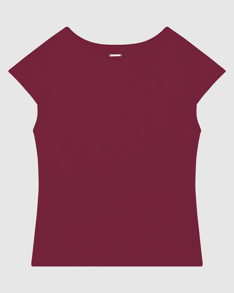 Blusa Justa Feminina Detalhe Vazado Com Argola Em Malha Conforto Dry - ENFIM