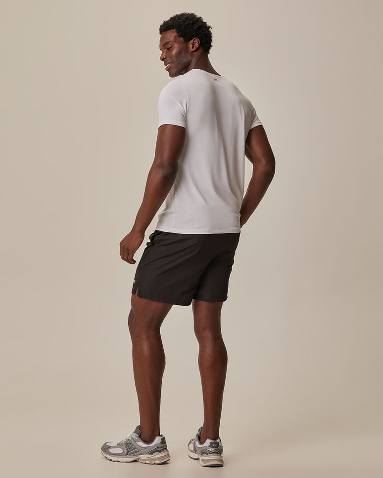 Shorts Esportivo Masculino Cadarço Interno Funcional Em Tafetá Malwee Active