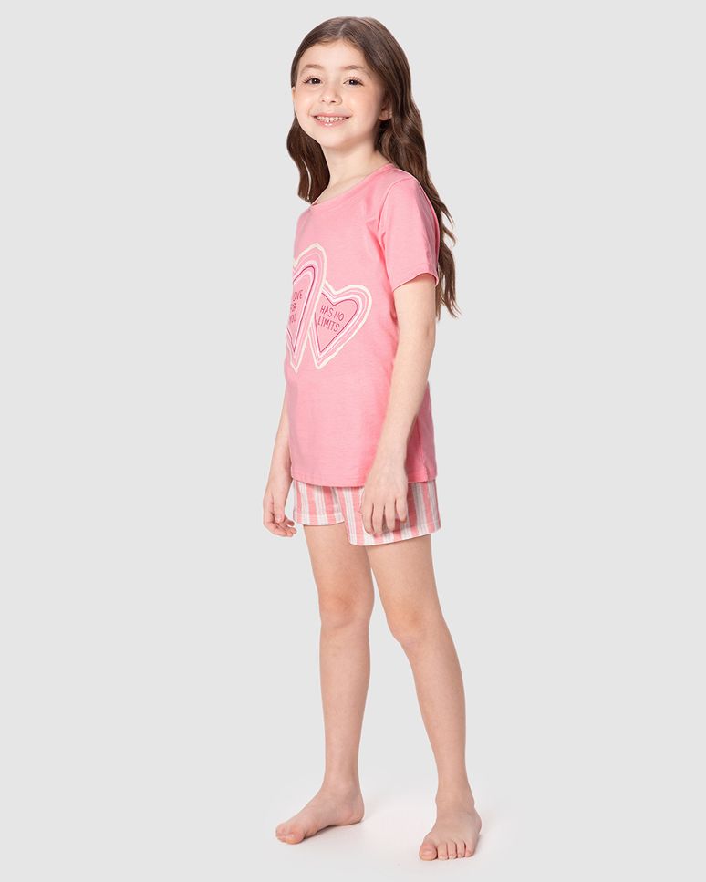 Pijama Infantil Menina My Love For You Has No Limits Algodão Malwee Kids