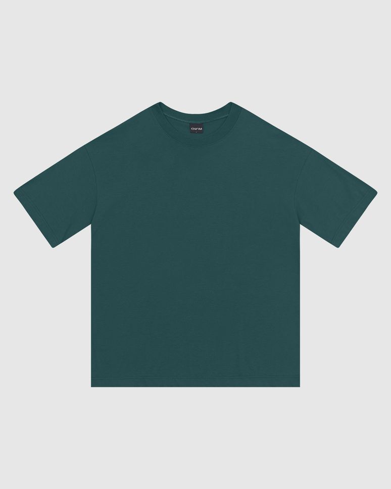 Camiseta Ampla Feminina Cava Deslocada Em Algodão - ENFIM