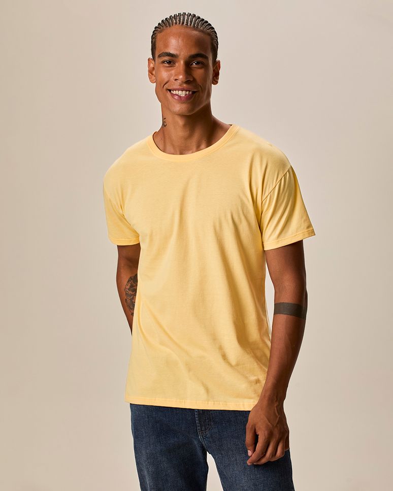 Camiseta Original Masculina Decote Redondo Em Algodão