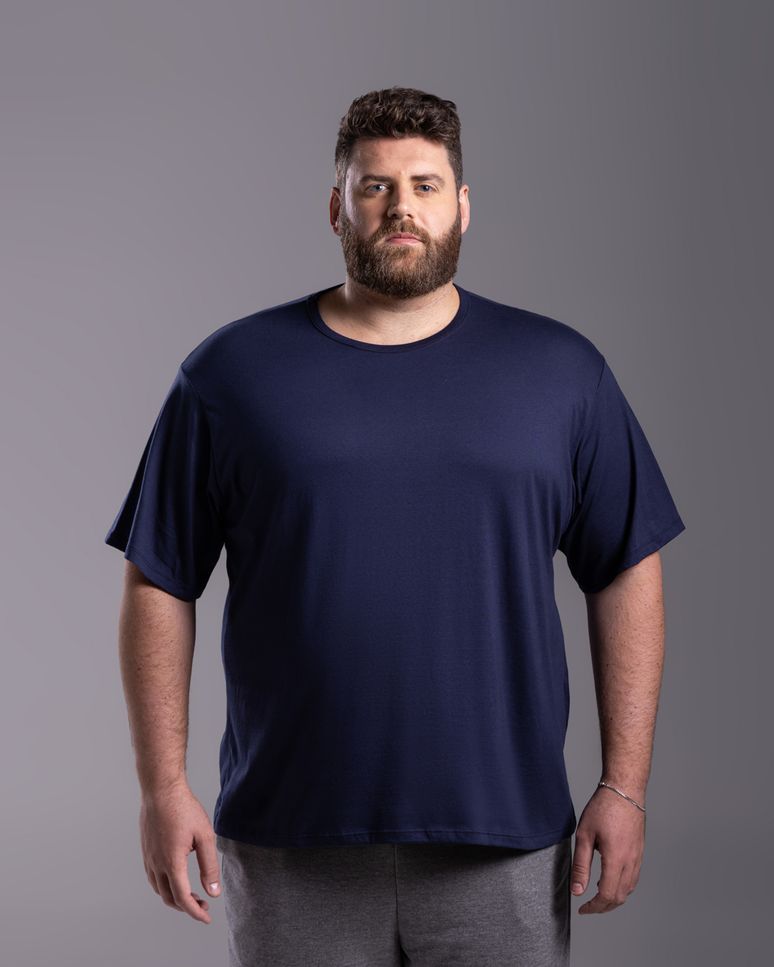 Tech T-Shirt Anti Odor Oversized Plus Masculina