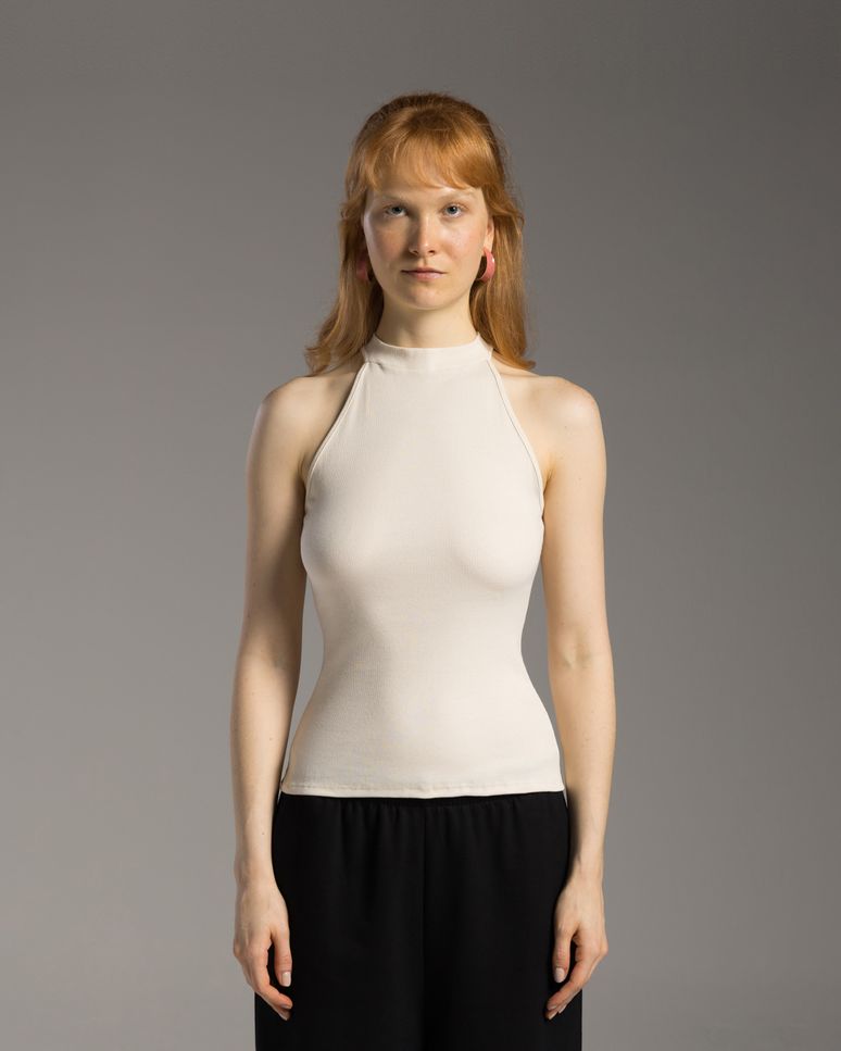 Blusa Ribana Tech Anti Odor Halter Neck Feminina