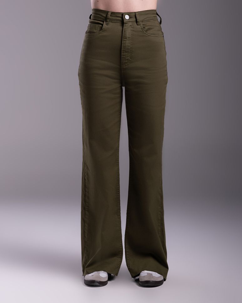 Calça Wide Tech Flex Feminina