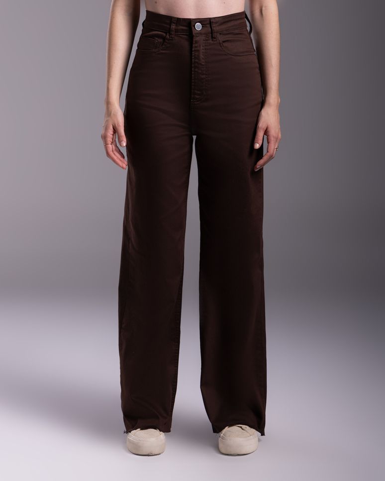 Calça Wide Tech Flex Feminina - BASICAMENTE