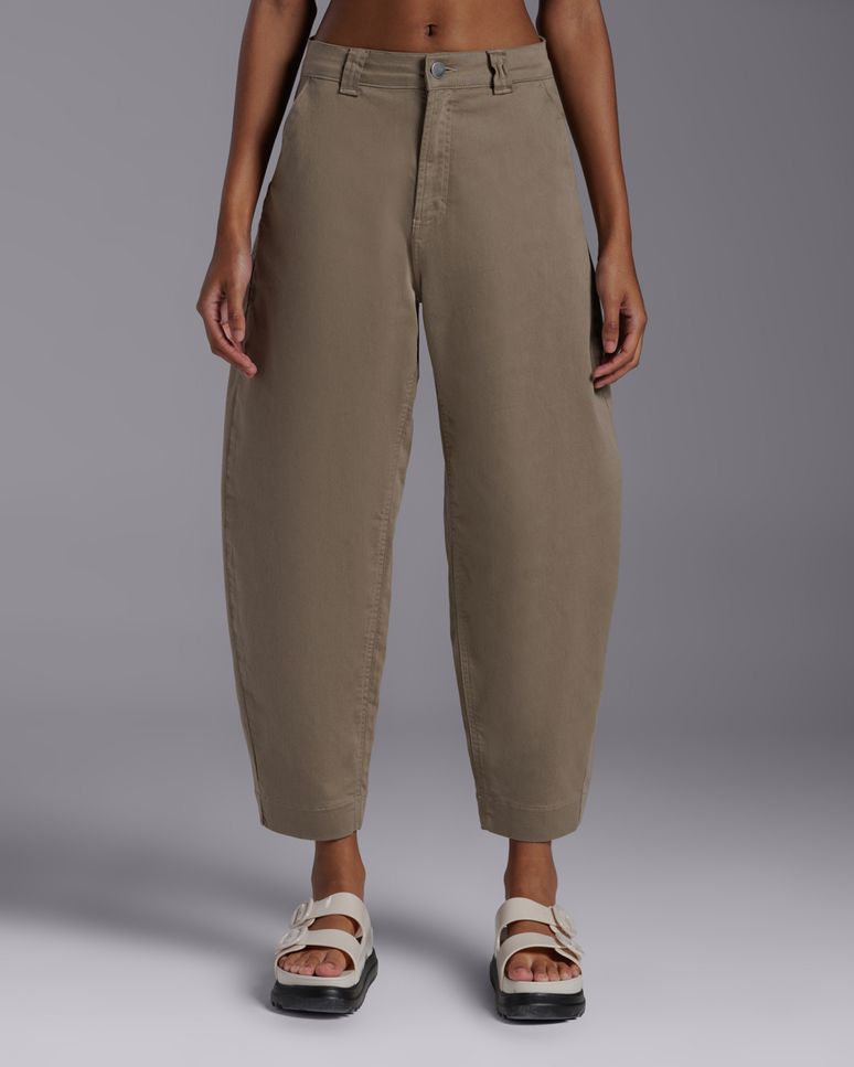 Calça Barrel Tech Flex Feminina