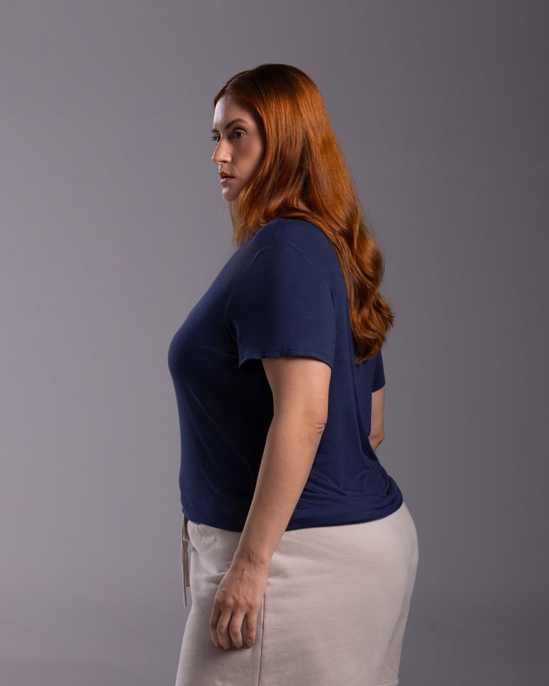 Tech T-Shirt Modal Plus Feminina