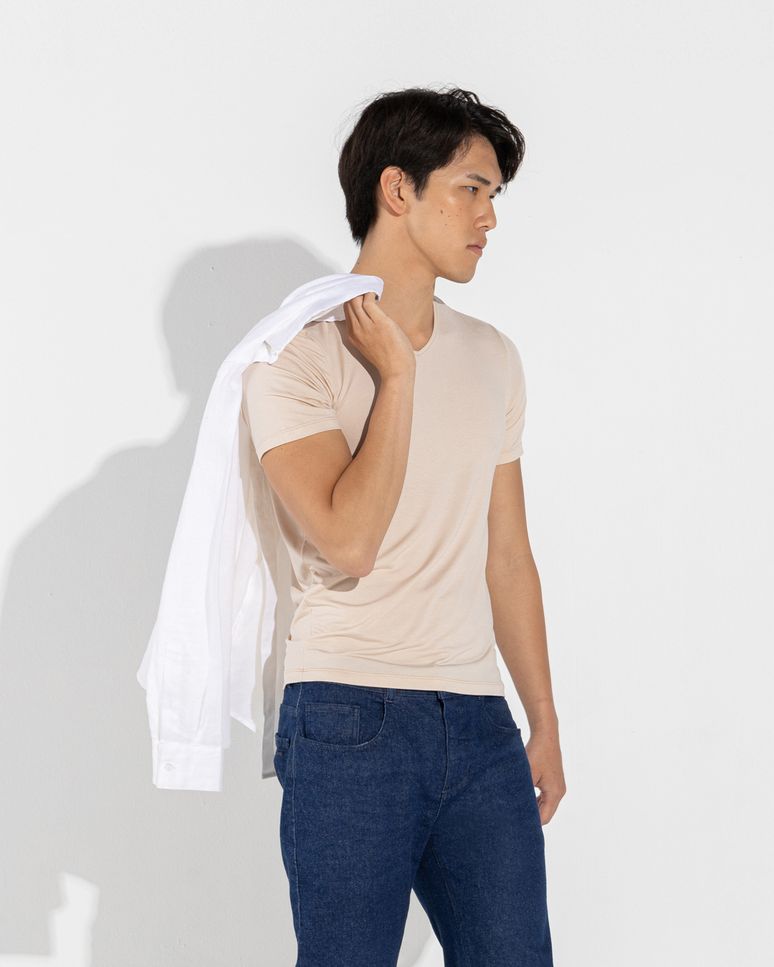 Undershirt Micromodal Masculina - BASICAMENTE