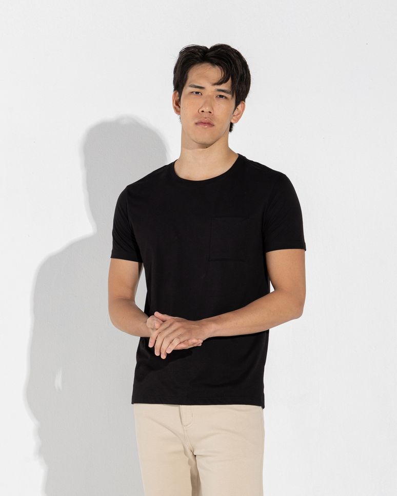 Camiseta Pima Bolso Masculina