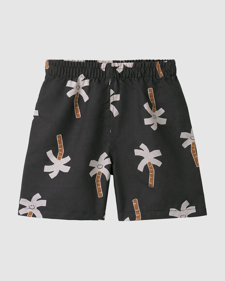 Bermuda Infantil Menino Estampada Cós Elástico Em Microfibra Malwee Kids