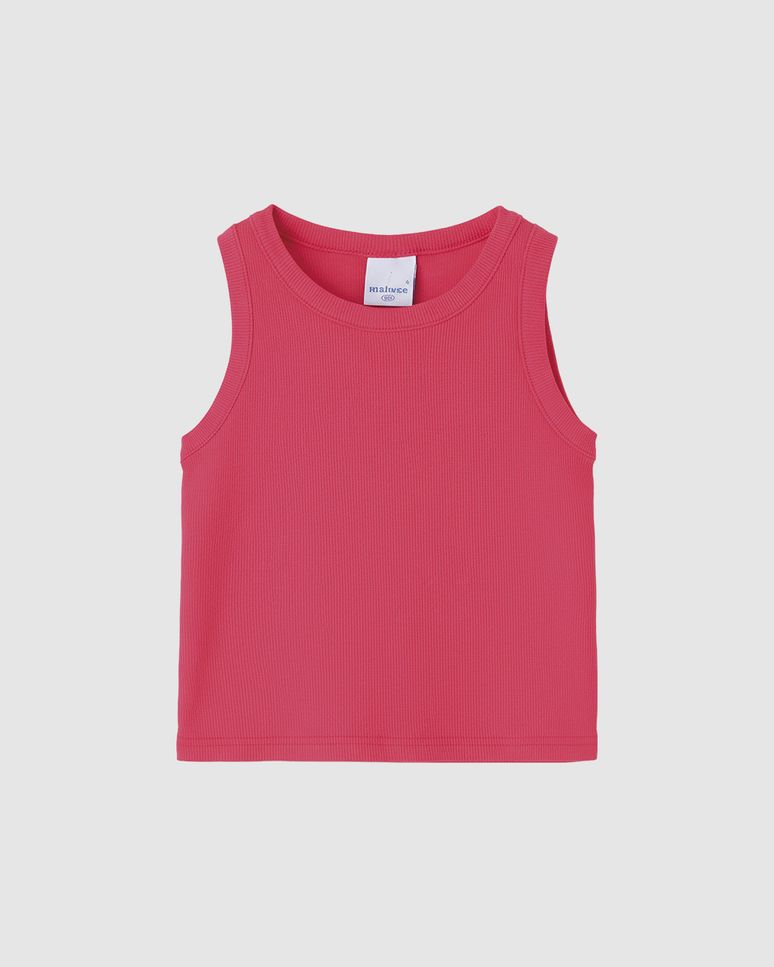 Regata Infantil Menina Cropped Em Ribana Malwee Kids