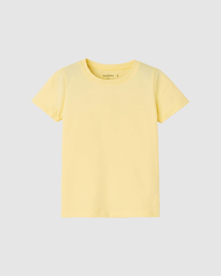 Blusa Infantil Menina Decote Redondo Em Algodão Malwee Kids