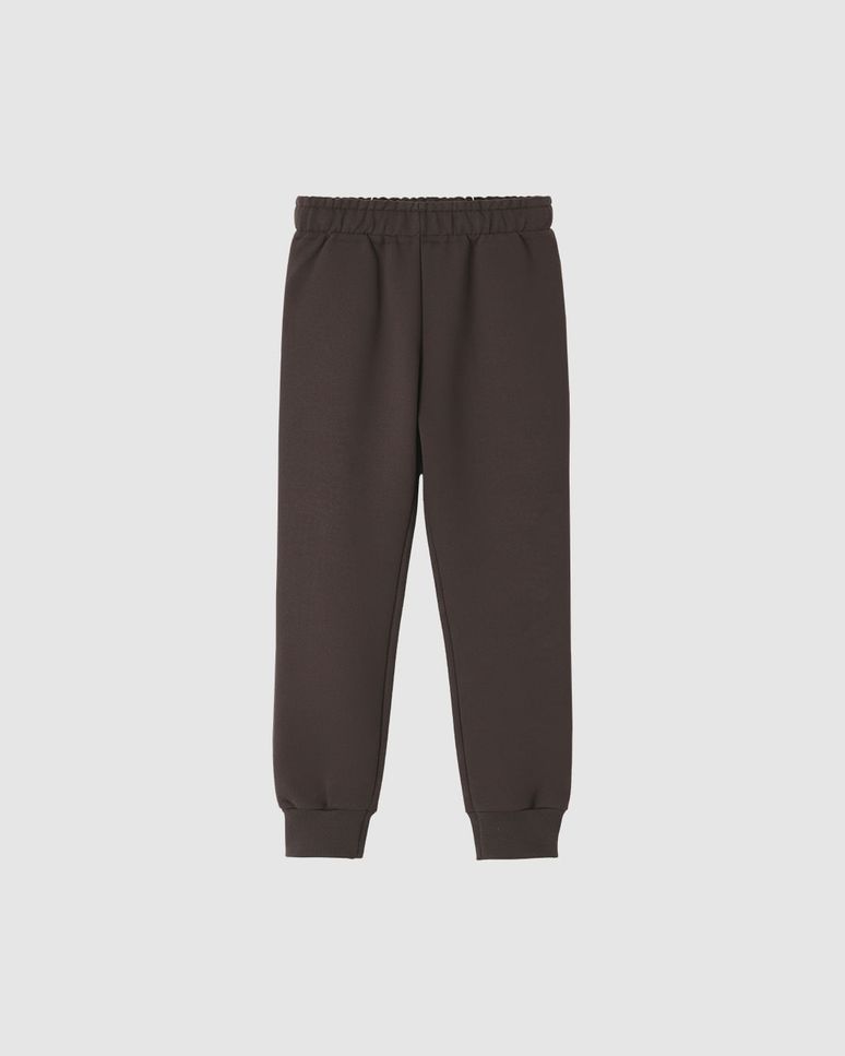 Calça Infantil Menino Jogger Cós Elástico Em Moletom Malwee Kids