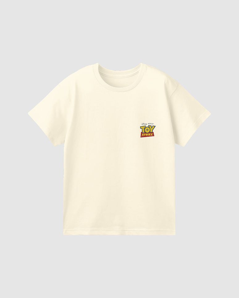 Camiseta Infantil Menino Estampa Especial Frente E Costas Toy Story Malwee Kids