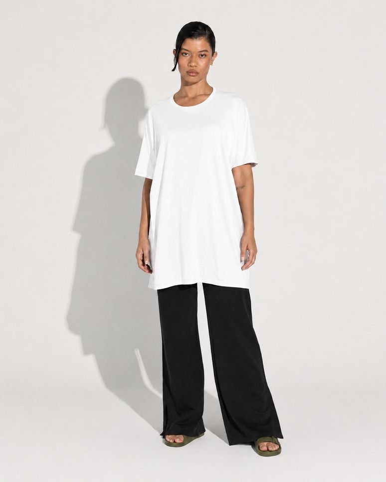 Camiseta Pima Oversized Feminina