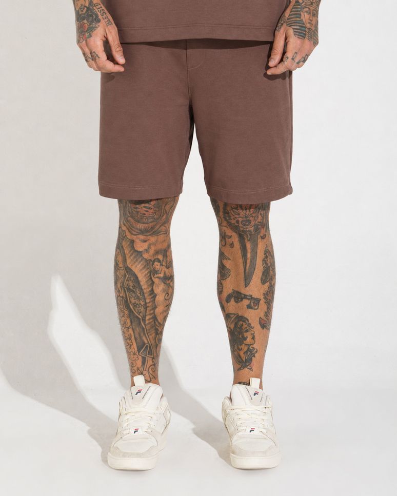 Bermuda Moletom Leve Masculina