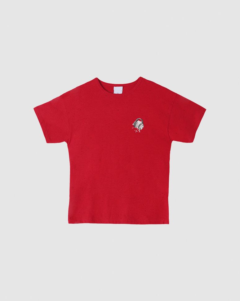 Camiseta Infantil Menino Estampada Em Malha Botonê Malwee Kids
