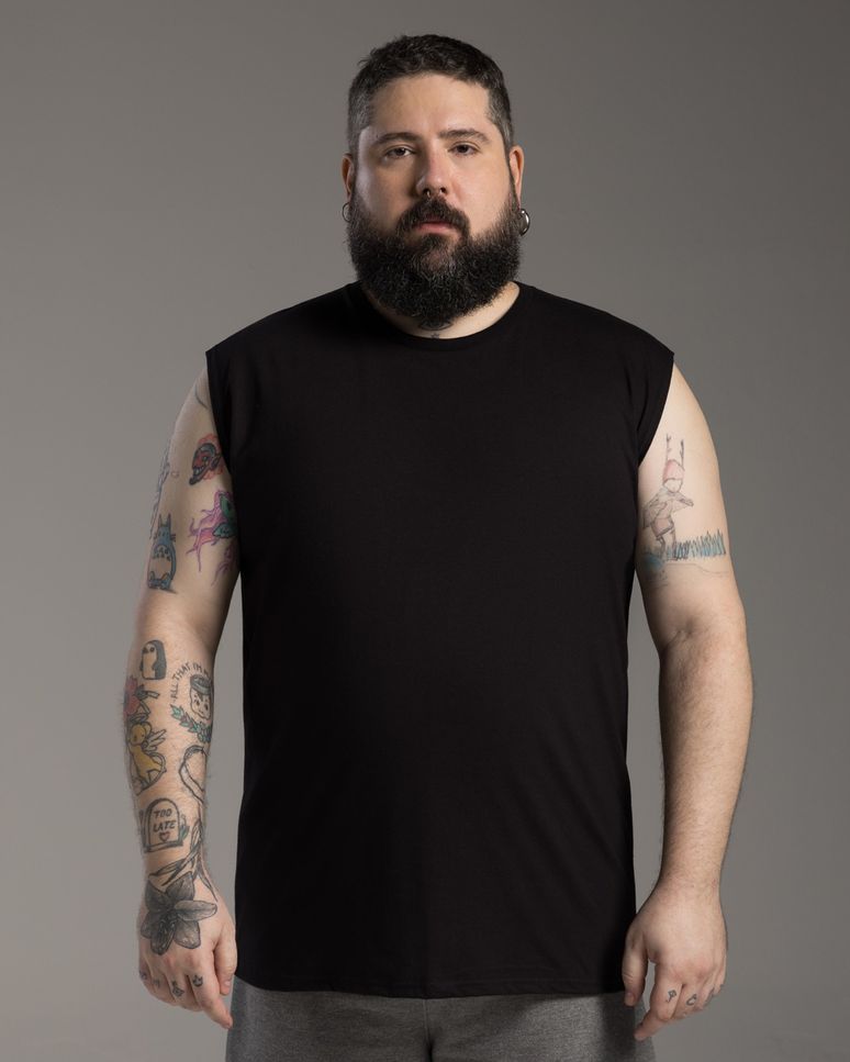 Regata Tech Air Alongada Plus Masculina - BASICAMENTE