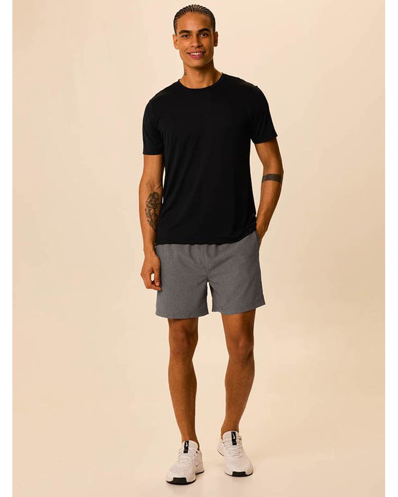 Shorts Esportivo Masculino Cadarço Interno Bolso Faca Tafetá Malwee Active