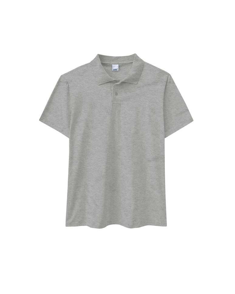 Camisa Polo Básica Masculina Plus Size Gola Esporte Em Meia Malha