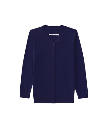 Cardigan Infantil Menina Abotoamento Frontal Em Tricô Malwee Kids