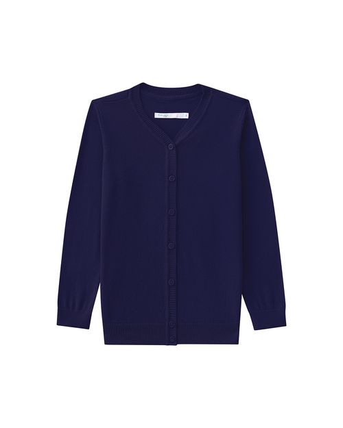 Cardigan Infantil Menina Abotoamento Frontal Em Tricô Malwee Kids