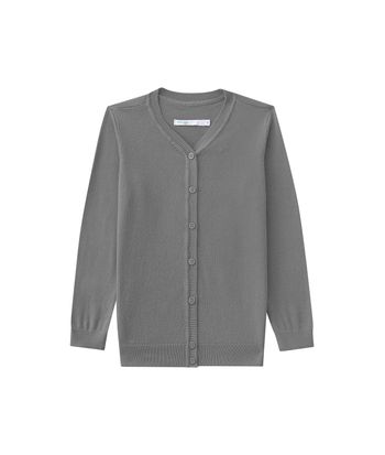 Cardigan Infantil Menina Abotoamento Frontal Em Tricô Malwee Kids