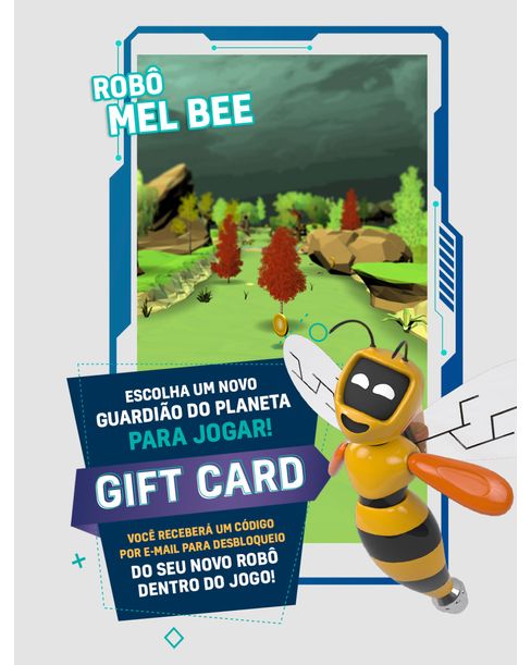 Cards Mel Bee  Guardiões do Planeta Malwee Kids