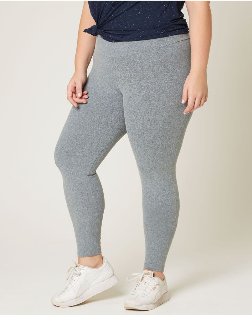 Calça Legging Supplex Wee! Cinza Claro XGG Malwee