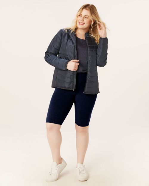 Bermuda Básica Feminina Plus Size Em Supplex®
