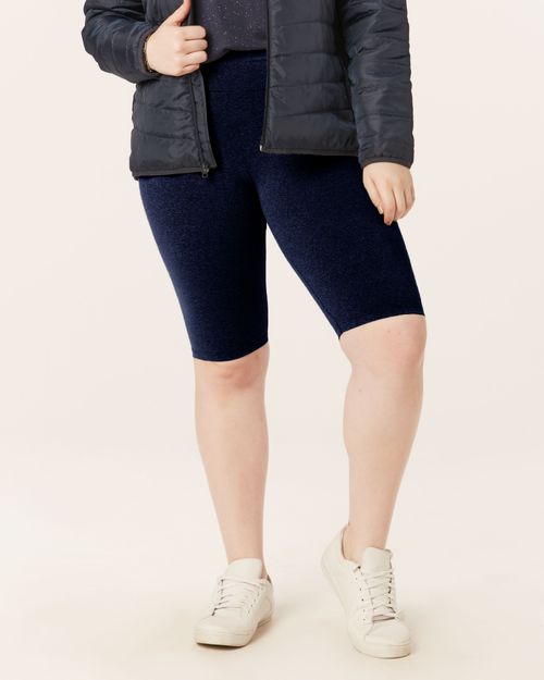 Bermuda Básica Feminina Plus Size Em Supplex®