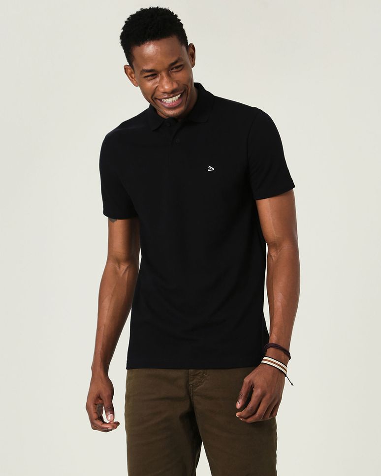 Camisa Polo Básica Masculina Gola Esporte Piquet