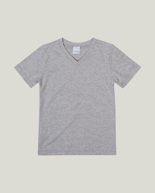 Camiseta Infantil Menino Decote V Em Algodão Malwee Kids