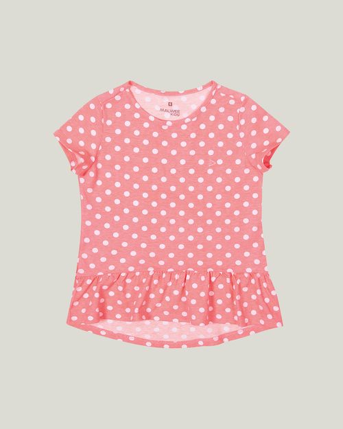 Blusa Poás Malha Menina Malwee Kids