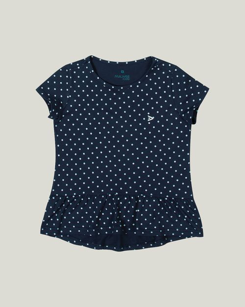 Blusa Poás Malha Menina Malwee Kids