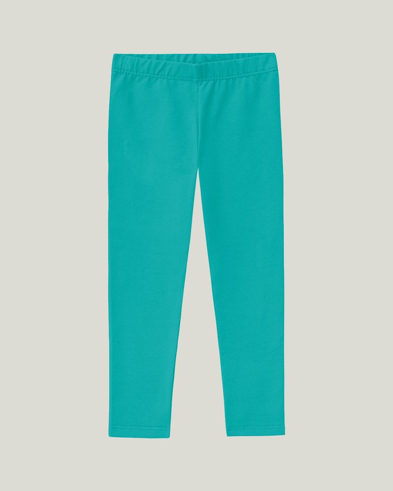 Calça Legging Infantil Em Algodão Malwee Kids