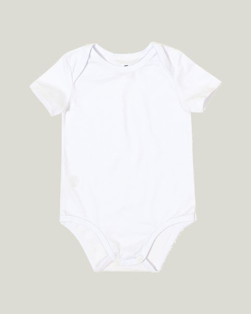 Body Bebê Básico Em Algodão Malwee Kids