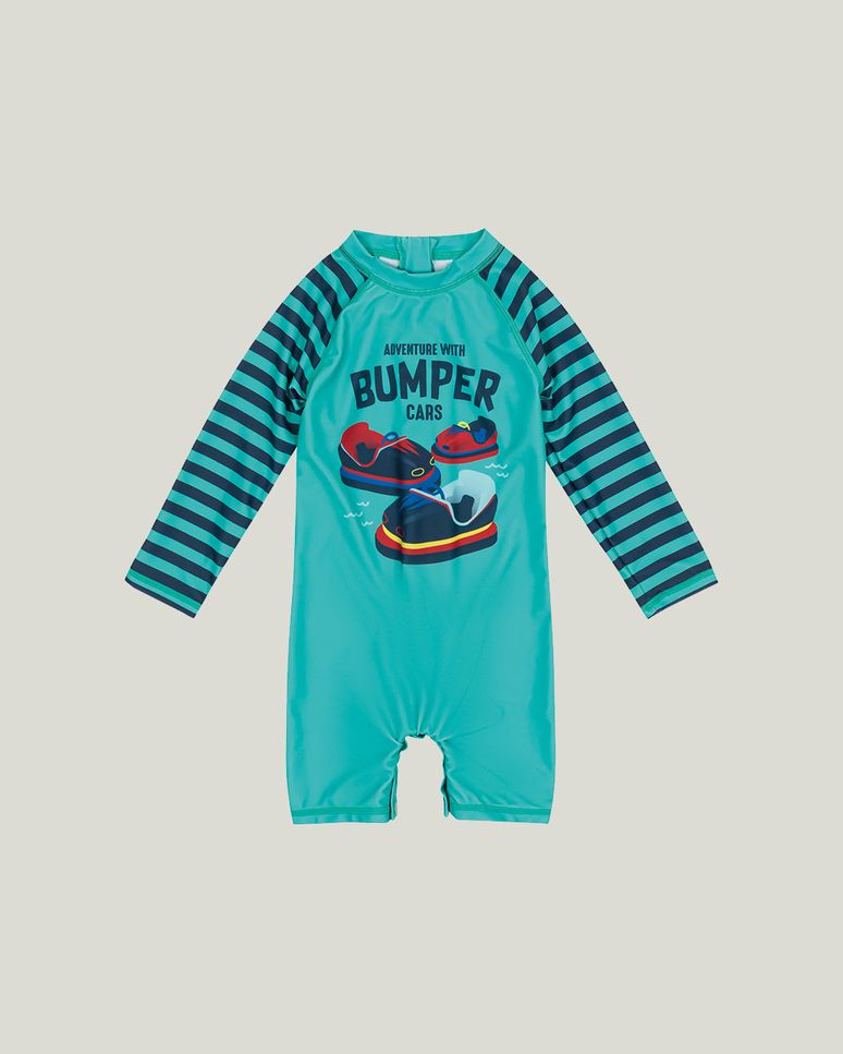 Macacão De Praia Bumper Menino Malwee Kids