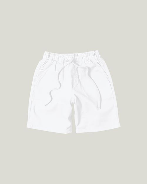 Bermuda Sarja Com Elastano Menino Malwee Kids