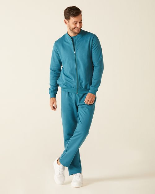 Calça Básica Masculina Moletom Sem Flanela