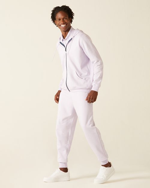 Calça Básica Masculina Jogger Em Moletom Flanelado