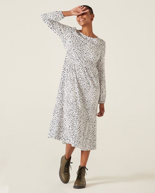Vestido Poás Em Viscose Malwee