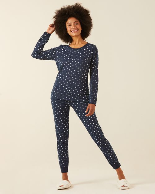 Pijama Poás Em Cotton Light Malwee